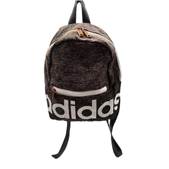 adidas and eastport lot of 2 backpacks Gray Black White - Picture 2 of 16